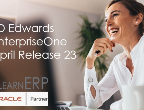 JD Edwards EnterpriseOne Release 23