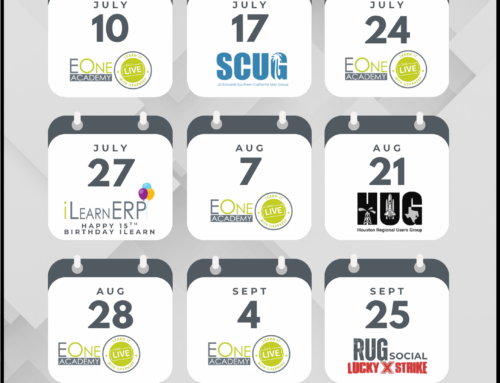 iLearnERP 2025 Q3 Upcoming Events!