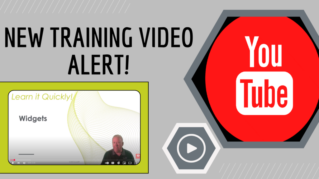 youtube widget training video free