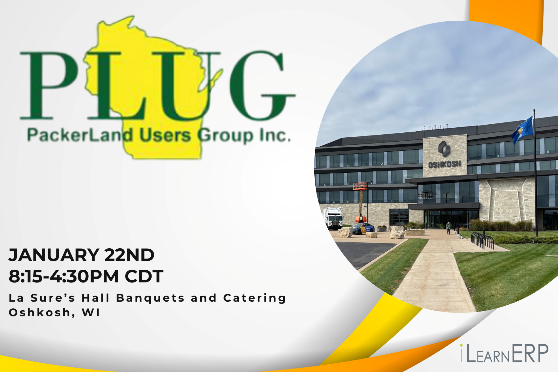 PLUG event oshkosh WI