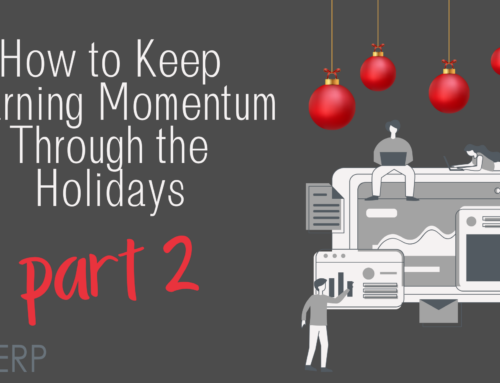 How to Keep Learning Momentum Through the Holidays: PART 2