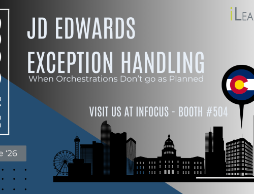 JD Edwards Exception Handling: When Orchestrations Don’t go as Planned