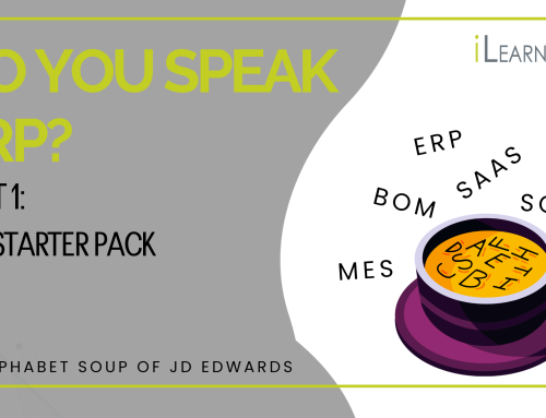 Do you Speak ERP? Part 1: The Starter Pack